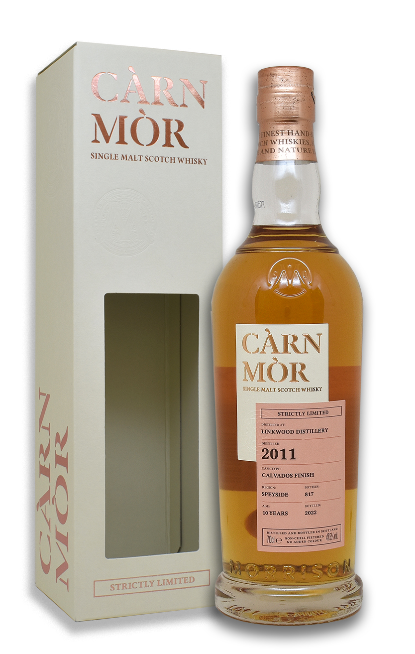 Linkwood 10 Jahre 2011/2022 Calvados Cask Cars Mor Strictly Limited 47,5% vol.
