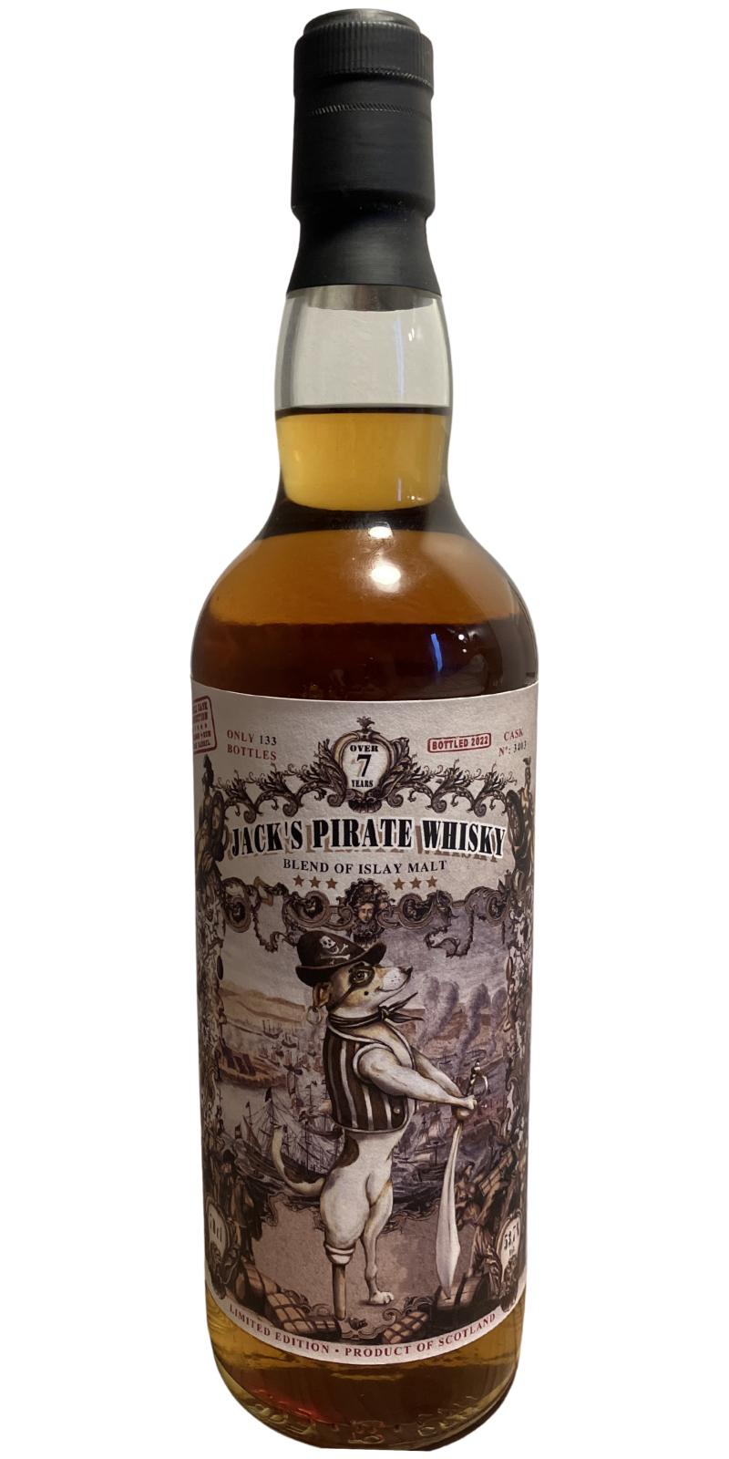 Jack's Piraten Überfahrt nach Sachsen Part VII Islay Blend Whisky 53,7% vol.