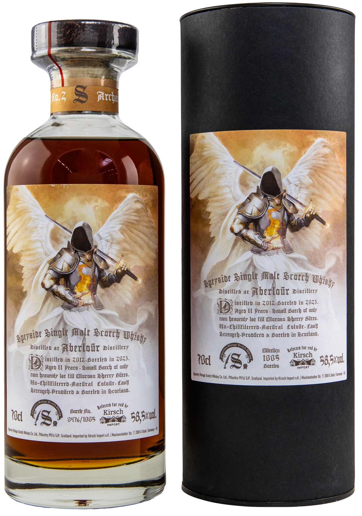 Aberlour 2012/2023 Archangel No. 2 Signatory Vintage Cask Strength 58,5% vol.