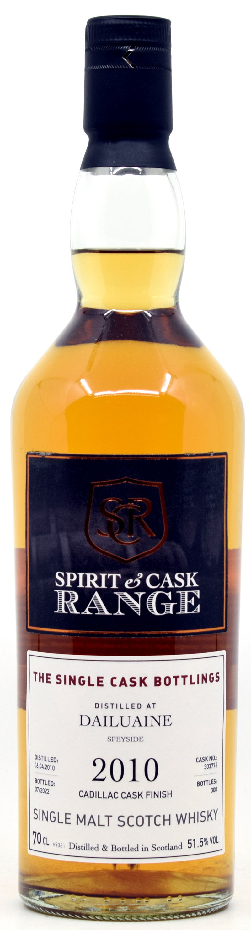 Dailuaine 12 Jahre 2010/2022 Cadillac Cask finish Spirit & Cask Range 51,5% vol.