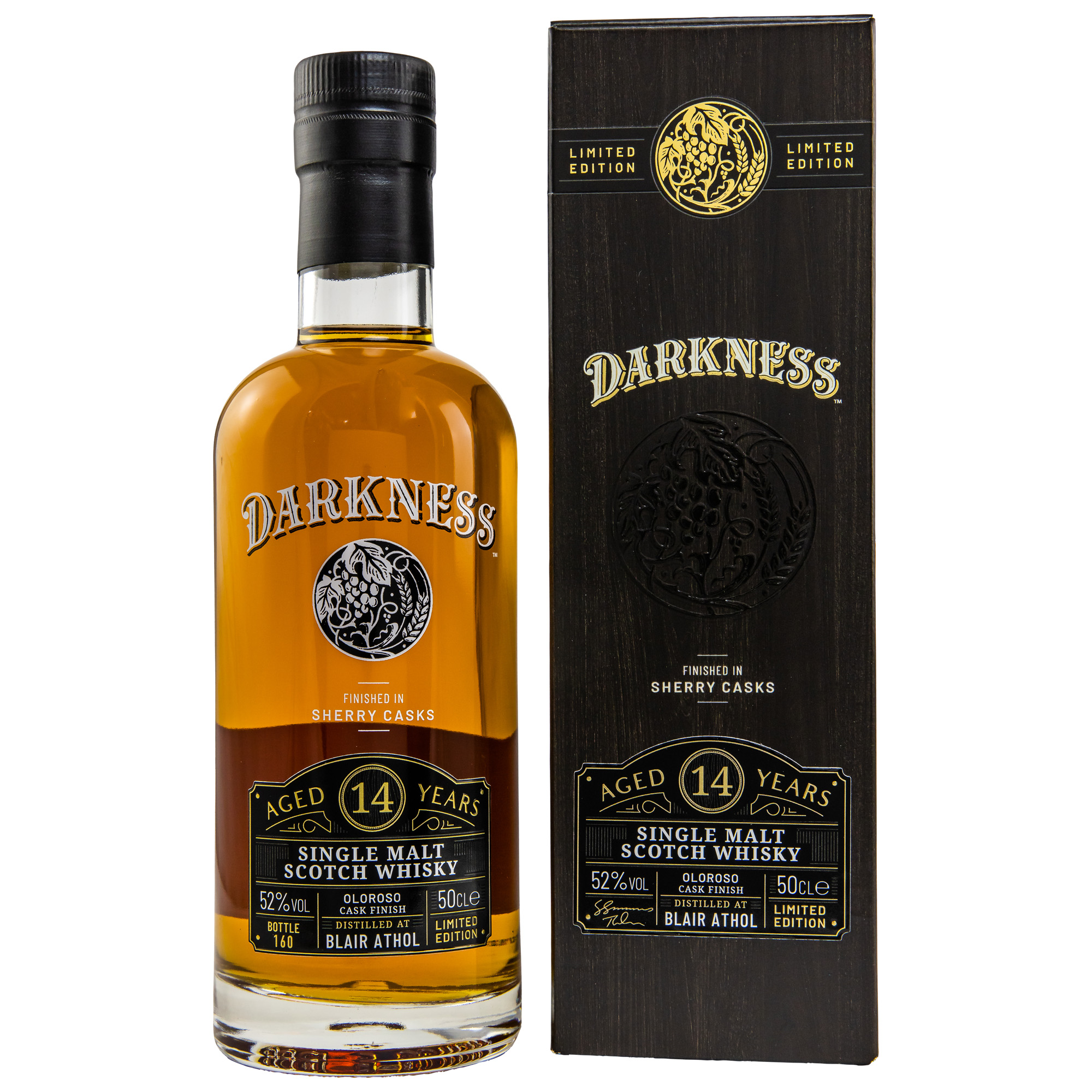 Blair Atoll 14 Jahre Oloroso Cask finish Darkness! 52% vol.