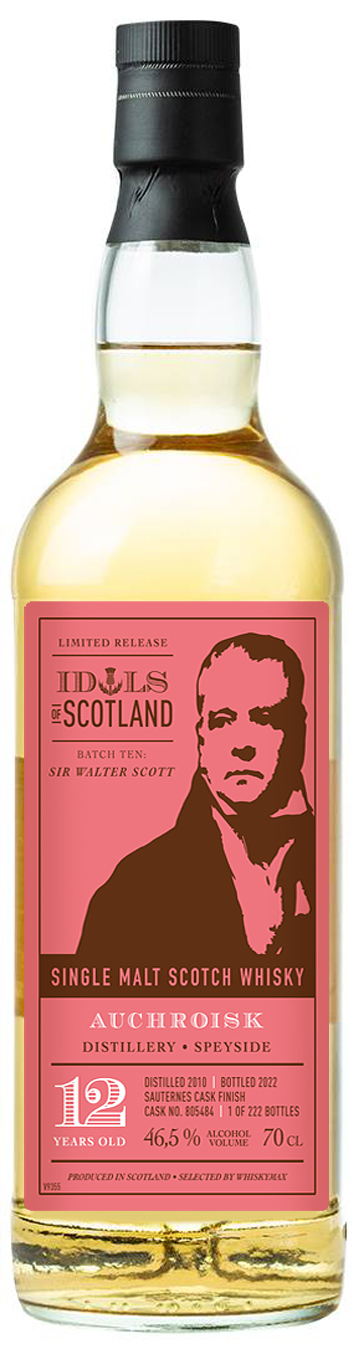 Auchroisk 12 Jahre 2010/2022 Sauternes Cask Idols of Scotland 46,5% vol.